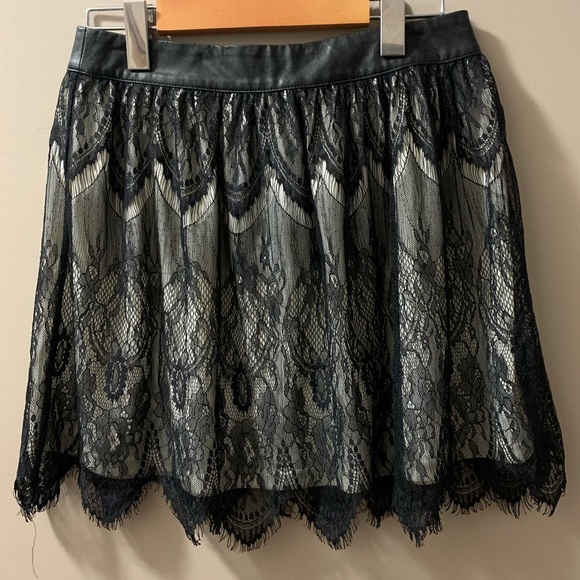 Anthro. Pins & Needles Lace Skirt - Picture 2 of 5